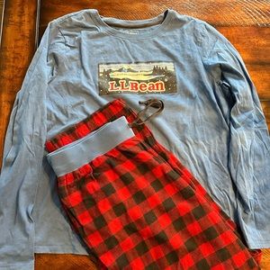 NWOT L.L. Bean women’s large pajama set